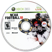 
NCAA Football 10 | Xbox 360 | game disc/cartridge 1 | Region: North America | Source: LaunchBox