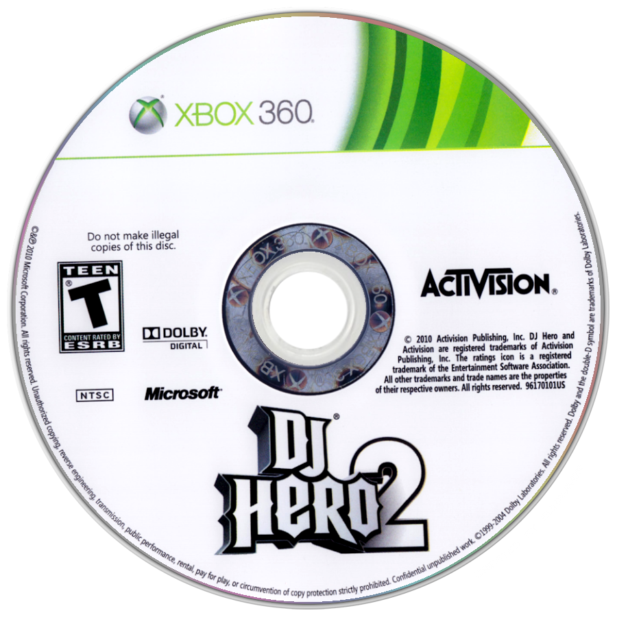 DJ Hero 2 | Xbox 360 | game disc/cartridge 1 | Region: North America | Source: LaunchBox
