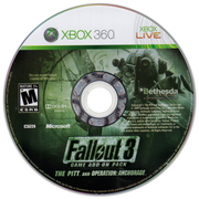 
Fallout 3: Game Add-on Pack - The Pitt and Operation: Anchorage | Xbox 360 | game disc/cartridge 1 | Region: North America | Source: LaunchBox