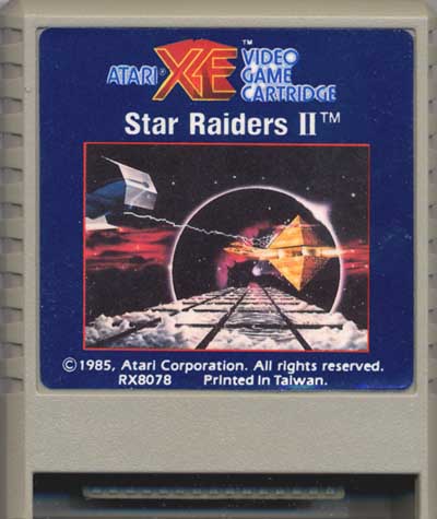 
Star Raiders II | Atari XEGS | game disc/cartridge 1