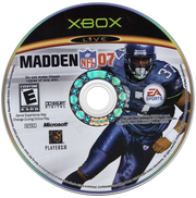 
Madden NFL 07 | Xbox | game disc/cartridge 1