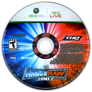 
WWE Smackdown vs. Raw 2007 | Xbox 360 | game disc/cartridge 1