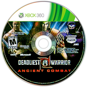 
Deadliest Warrior: Ancient Combat | Xbox 360 | game disc/cartridge 1 | Region: North America | Source: LaunchBox