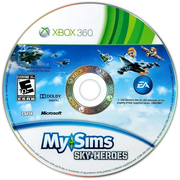 
MySims: SkyHeroes | Xbox 360 | game disc/cartridge 1