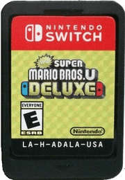 
New Super Mario Bros. U Deluxe | Nintendo Switch | game disc/cartridge 1