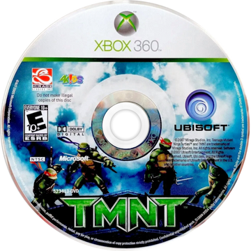 
TMNT | Xbox 360 | game disc/cartridge 1 | Region: North America | Source: LaunchBox