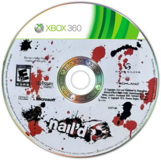 
nail'd | Xbox 360 | game disc/cartridge 1