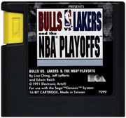 
Bulls vs. Lakers and the NBA Playoffs | Genesis | game disc/cartridge 1