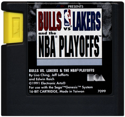 
Bulls vs. Lakers and the NBA Playoffs | Genesis | game disc/cartridge 1