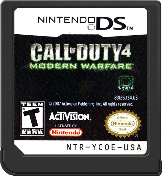 
Call of Duty 4: Modern Warfare | Nintendo DS | game disc/cartridge 1