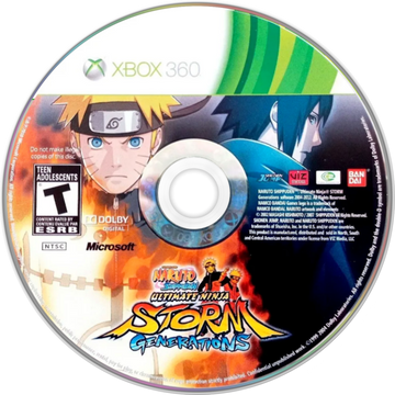 
Naruto Shippuden: Ultimate Ninja Storm Generations | Xbox 360 | game disc/cartridge 1