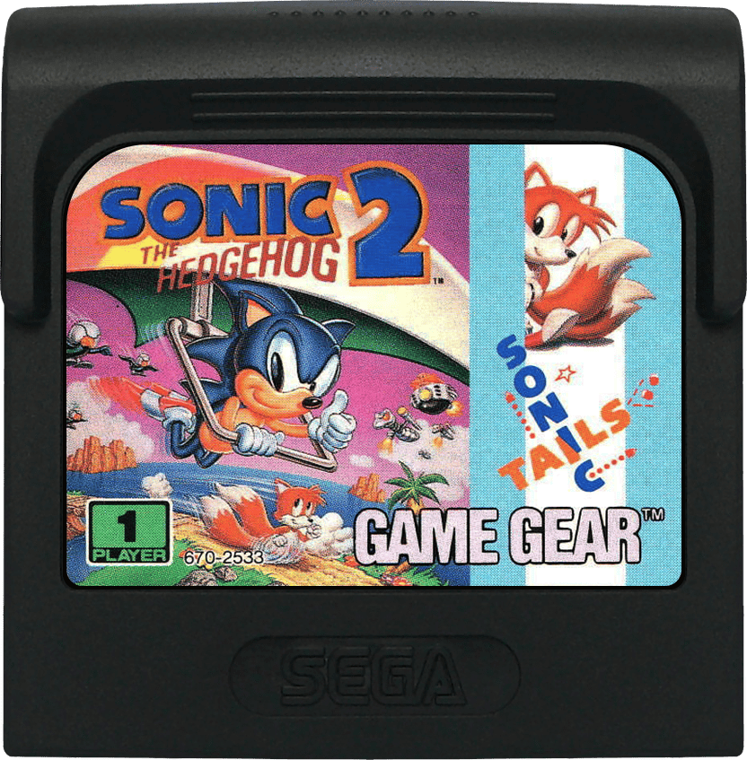 
Sonic the Hedgehog 2 | Game Gear | game disc/cartridge 1 | Region: North America | Source: LaunchBox