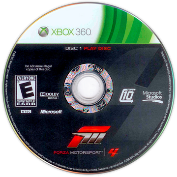 
Forza Motorsport 4 | Xbox 360 | game disc/cartridge 1 | Region: North America | Source: LaunchBox