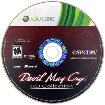 
Devil May Cry: HD Collection | Xbox 360 | game disc/cartridge 1