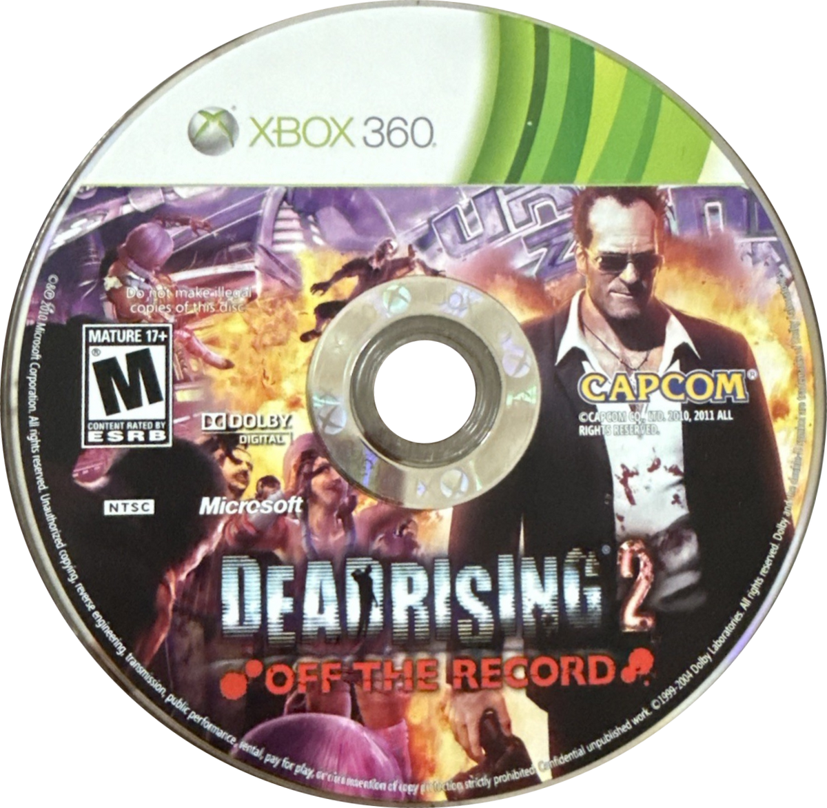 
Dead Rising 2: Off the Record | Xbox 360 | game disc/cartridge 1