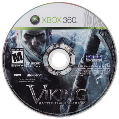 
Viking: Battle for Asgard | Xbox 360 | game disc/cartridge 1