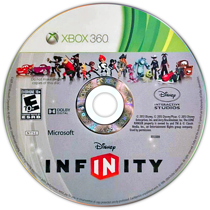 
Disney Infinity | Xbox 360 | game disc/cartridge 1