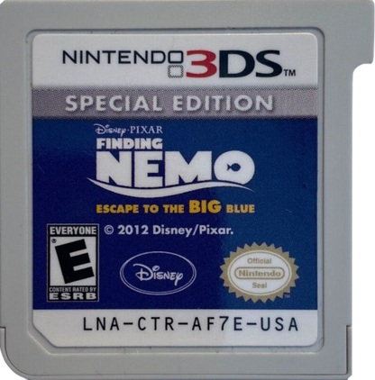 
Finding Nemo: Escape to the Big Blue [Special Edition] | Nintendo 3DS | game disc/cartridge 1