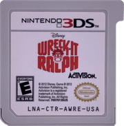
Wreck-It Ralph | Nintendo 3DS | game disc/cartridge 1 | Region: North America | Source: LaunchBox