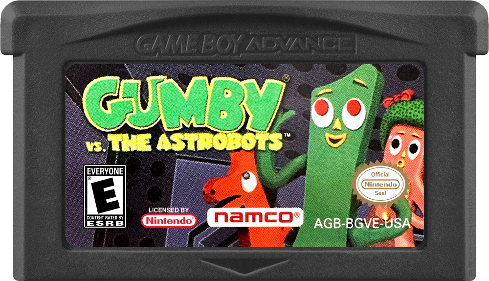 
Gumby vs. the Astrobots | Game Boy Advance | game disc/cartridge 1