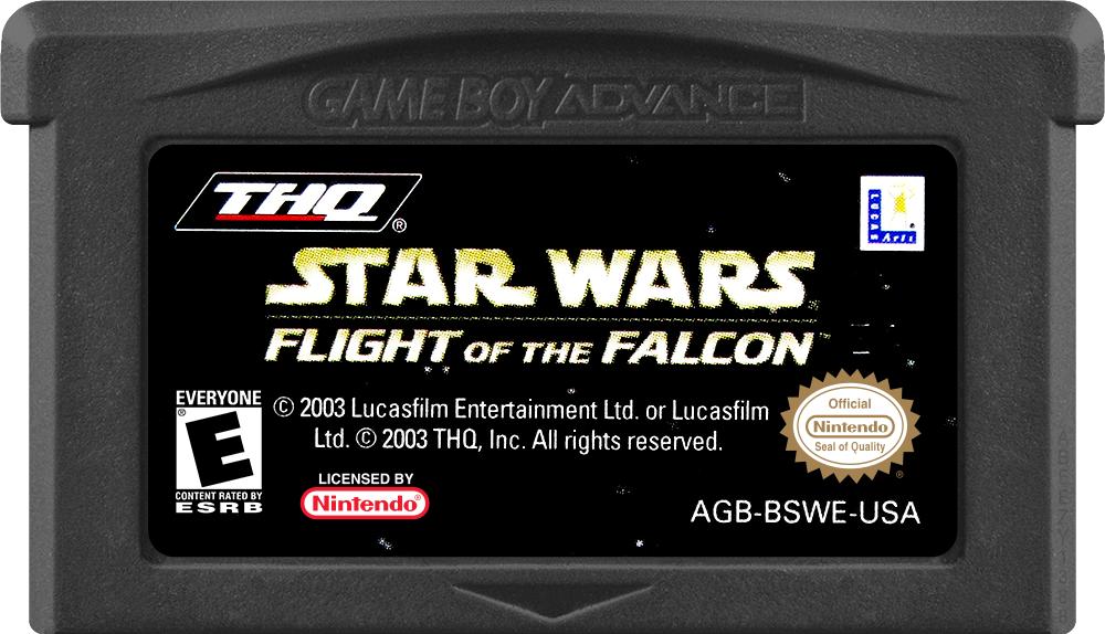 
Star Wars: Flight of the Falcon | Game Boy Advance | game disc/cartridge 1