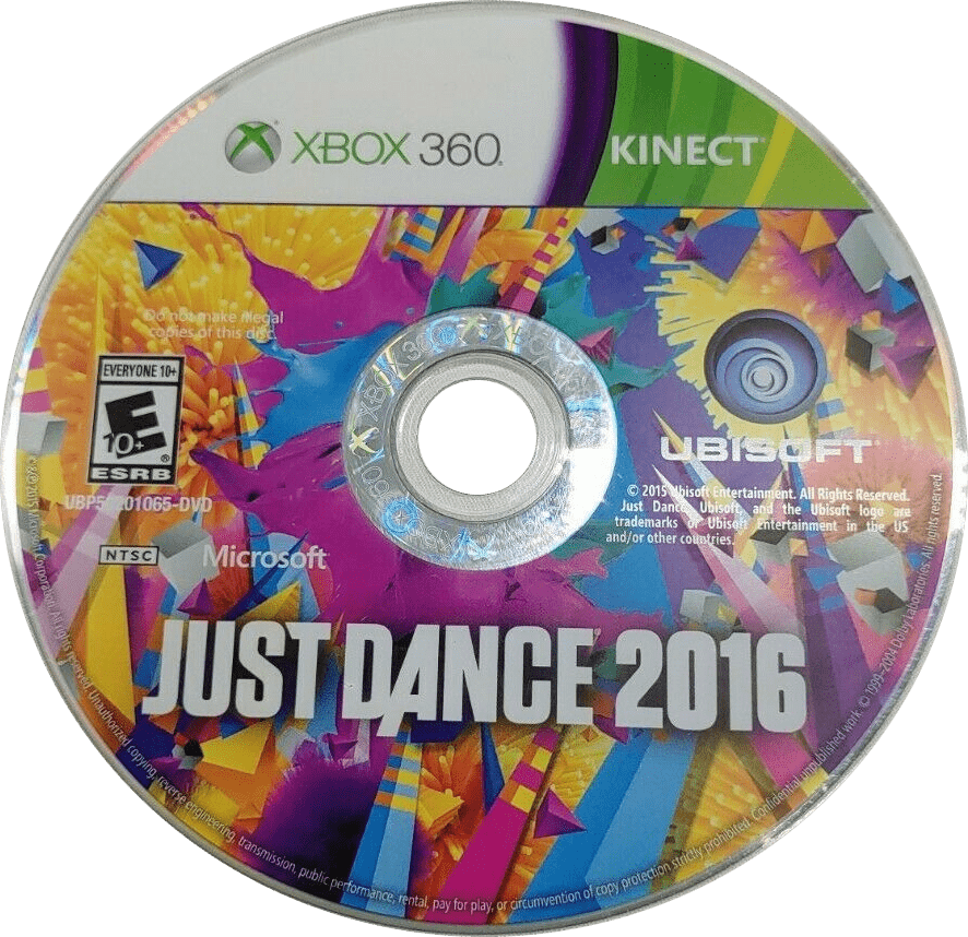 
Just Dance 2016 | Xbox 360 | game disc/cartridge 1