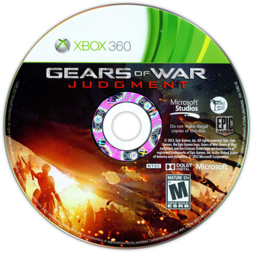 
Gears of War: Judgment | Xbox 360 | game disc/cartridge 1