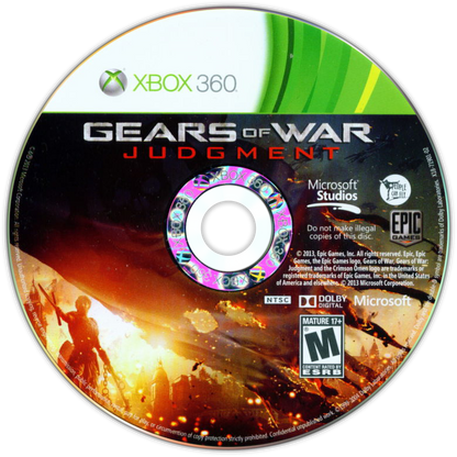 
Gears of War: Judgment | Xbox 360 | game disc/cartridge 1