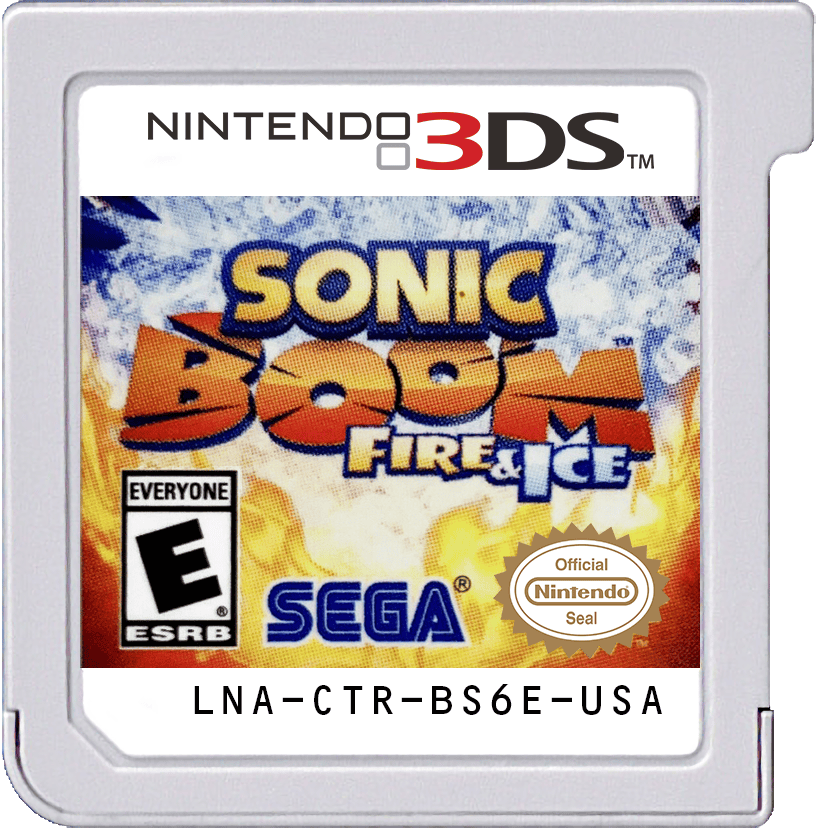 Sonic Boom: Fire & Ice | Nintendo 3DS | game disc/cartridge 1