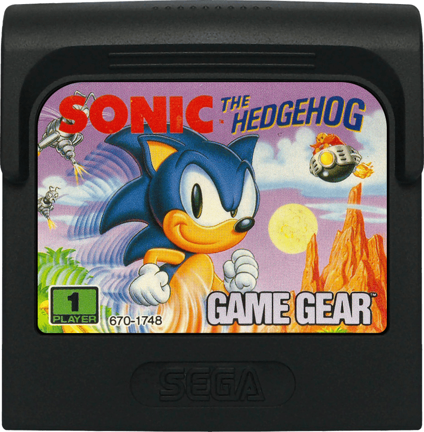 
Sonic the Hedgehog | Game Gear | game disc/cartridge 1