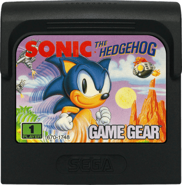
Sonic the Hedgehog | Game Gear | game disc/cartridge 1
