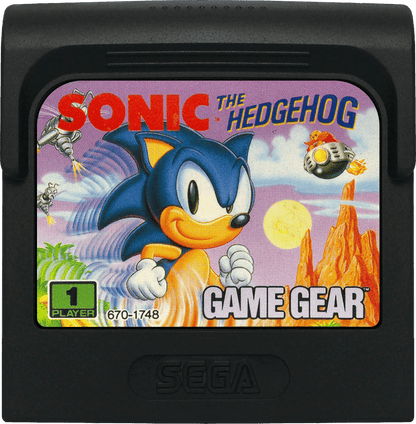 
Sonic the Hedgehog | Game Gear | game disc/cartridge 1