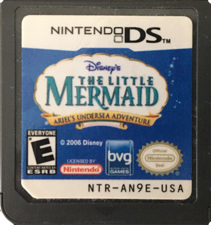 
The Little Mermaid: Ariel's Undersea Adventure | Nintendo DS | game disc/cartridge 1