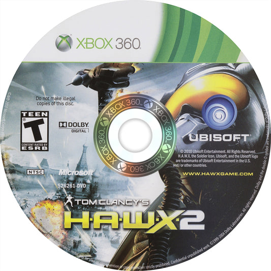 
Tom Clancy's H.A.W.X 2 | Xbox 360 | game disc/cartridge 1