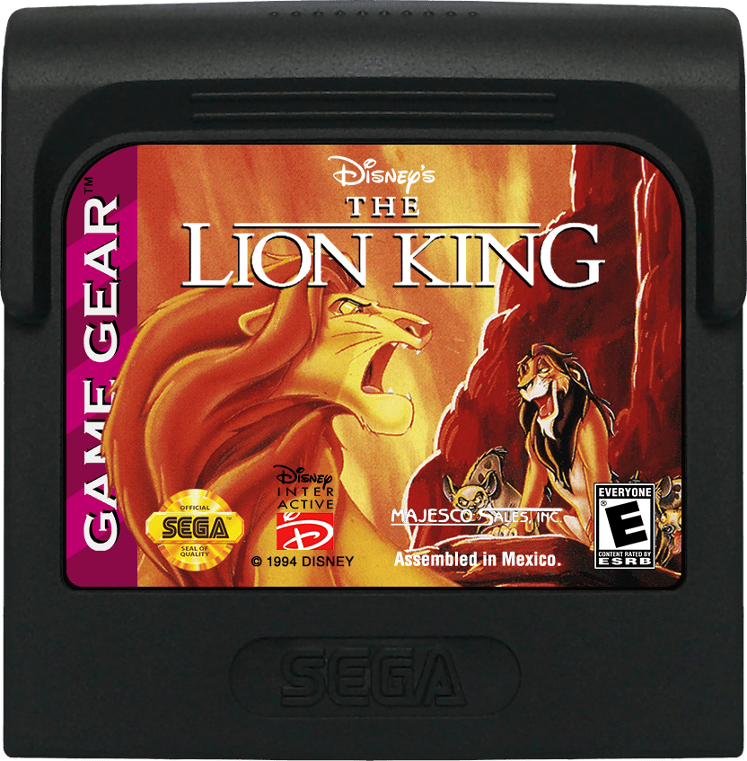 The Lion King | Game Gear | game disc/cartridge 1