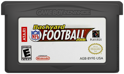 
Backyard Football 2006 | Game Boy Advance | game disc/cartridge 1