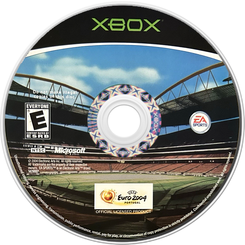 
UEFA Euro 2004 Portugal | Xbox | game disc/cartridge 1 | Region: North America | Source: LaunchBox