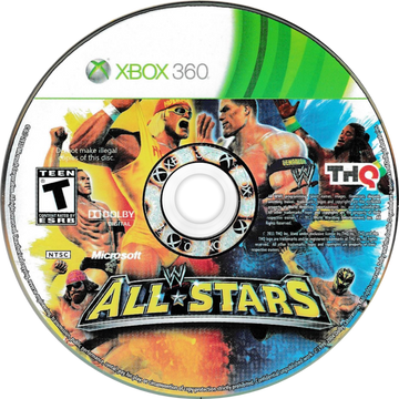 
WWE All Stars | Xbox 360 | game disc/cartridge 1 | Region: North America | Source: LaunchBox