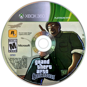 
Grand Theft Auto: San Andreas | Xbox 360 | game disc/cartridge 1
