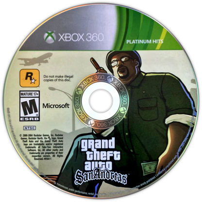 
Grand Theft Auto: San Andreas | Xbox 360 | game disc/cartridge 1