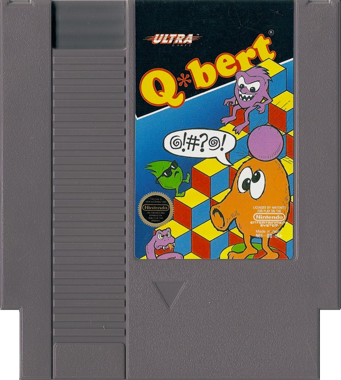 
Q-Bert | NES | game disc/cartridge 1