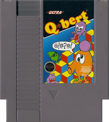 
Q-Bert | NES | game disc/cartridge 1