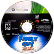 
Family Guy: Back to the Multiverse | Xbox 360 | game disc/cartridge 1