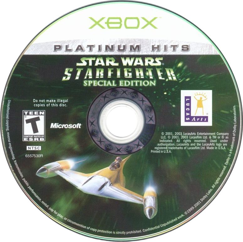 
Star Wars: Starfighter Special Edition | Xbox | game disc/cartridge 1