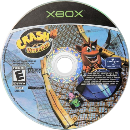 
Crash Nitro Kart | Xbox | game disc/cartridge 1