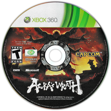 
Asura's Wrath | Xbox 360 | game disc/cartridge 1 | Region: North America | Source: LaunchBox