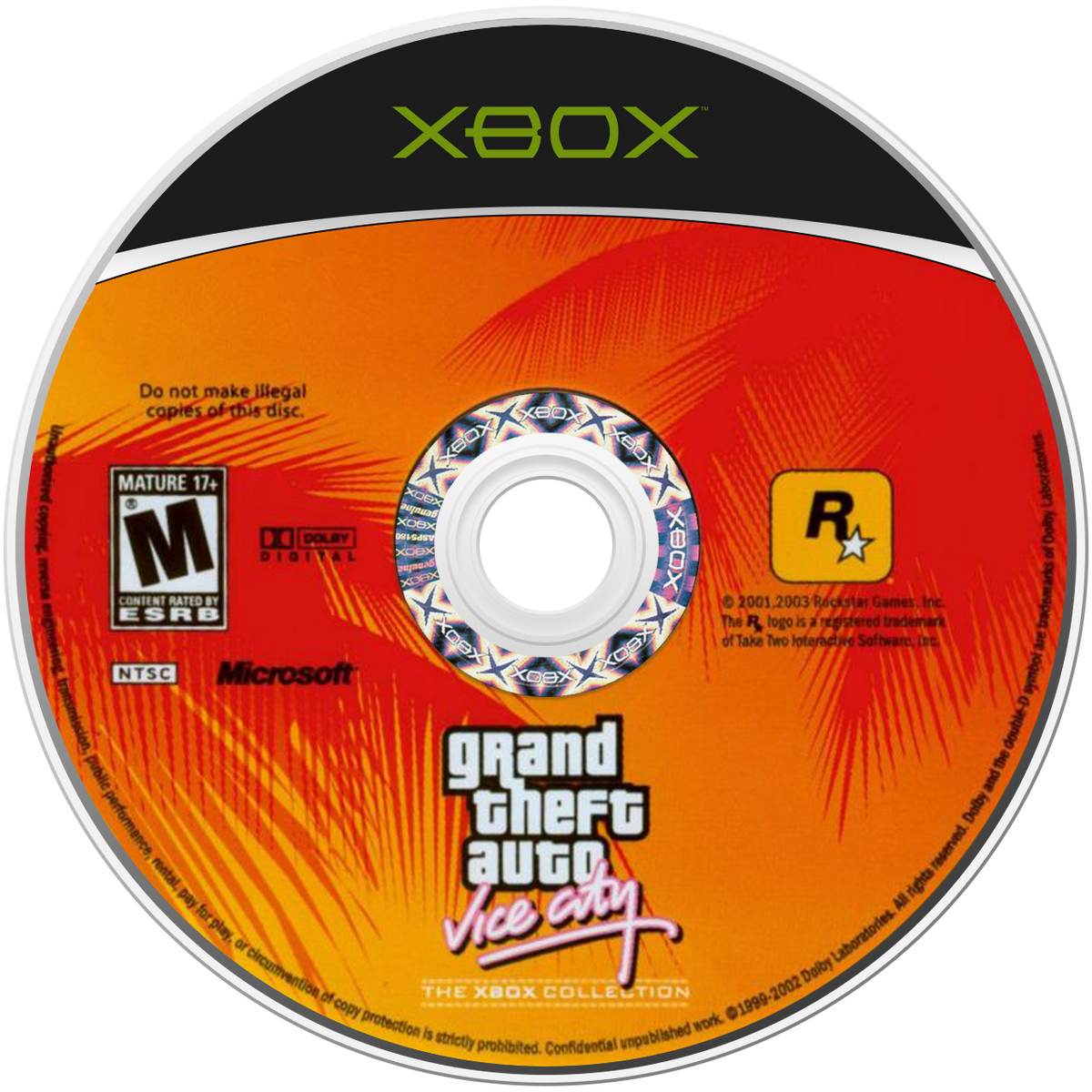 
Grand Theft Auto: Vice City | Xbox | game disc/cartridge 1