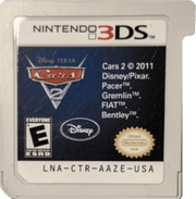 
Disney•Pixar Cars 2 | Nintendo 3DS | game disc/cartridge 1