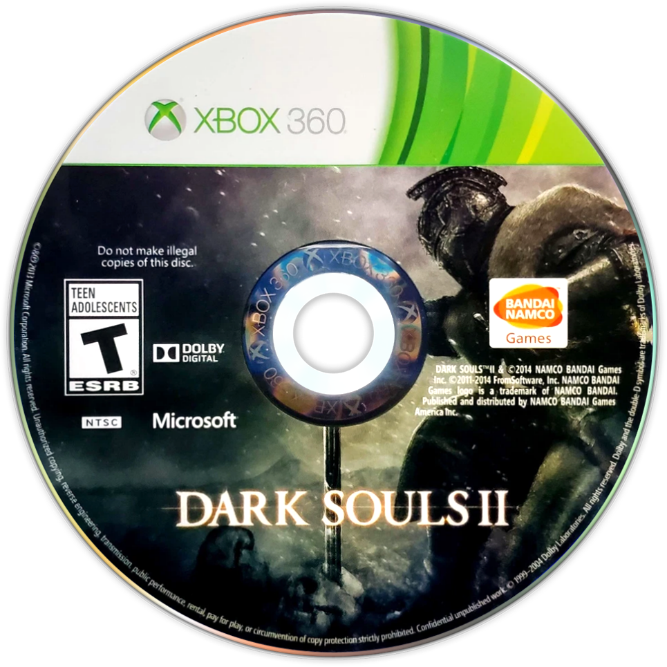 
Dark Souls II | Xbox 360 | game disc/cartridge 1