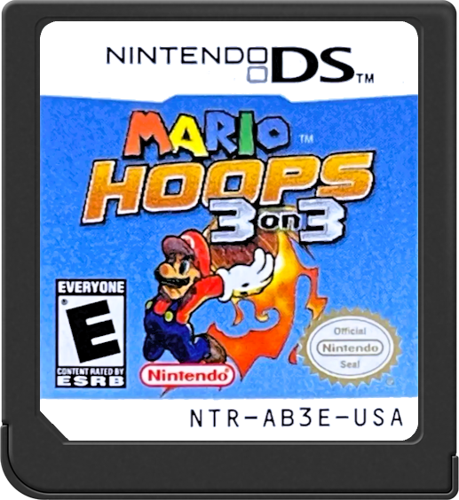 
Mario Hoops 3 on 3 | Nintendo DS | game disc/cartridge 1